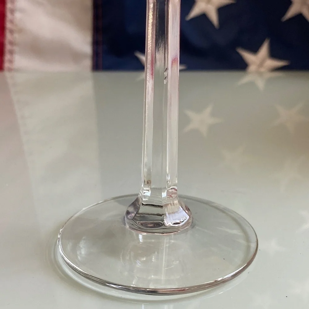 Champaign Glasses 2001 Inauguration of George W. Bush EUC